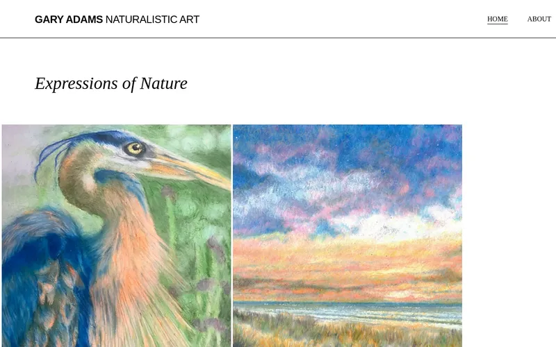 Gary Adams Art website